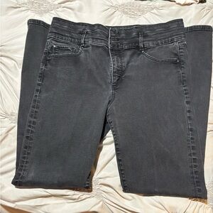 Ann Taylor Black Skinny Jeans with High-Rise Waist comfortable casual classic